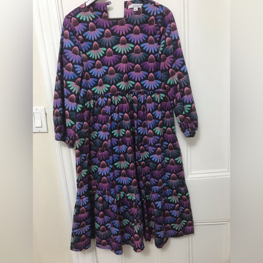 Birds of North America Ortolan dress in Echenachia, size XS, VGUC